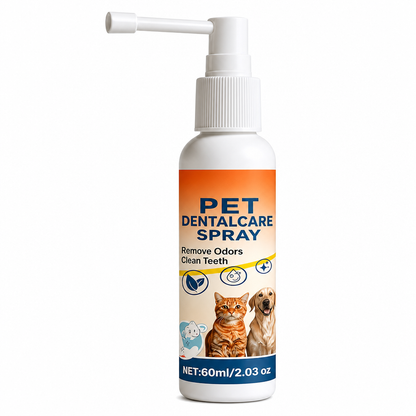 Spray de Higiene Oral e Refrescante de Hálito para Animais de Estimação