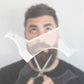 Utensílio para modelar e estilizar a barba com pente