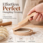 ✨Prepare bolinhos perfeitos num instante! Utensílio de madeira para prensar massa