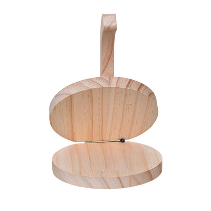 ✨Prepare bolinhos perfeitos num instante! Utensílio de madeira para prensar massa