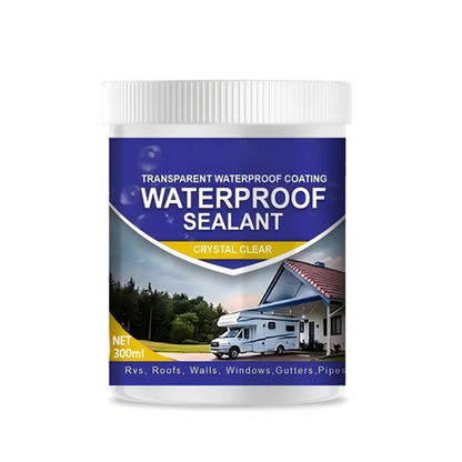 💞 Mais de 50.000 unidades vendidas! 💧🛡️ Selante Impermeável Transparente — cristalino, de secagem rápida e durável. Ideal para telhados, casas de banho, azulejos e diversas outras superfícies — resolva facilmente problemas de infiltrações! ✨🔧