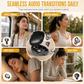✨✨Auscultadores Bluetooth 3 em 1 B115: modelo híbrido (clip de orelha e intra-auricular) com 6 ponteiras, cancelamento de ruído e bateria de longa duração — ideal para dormir.