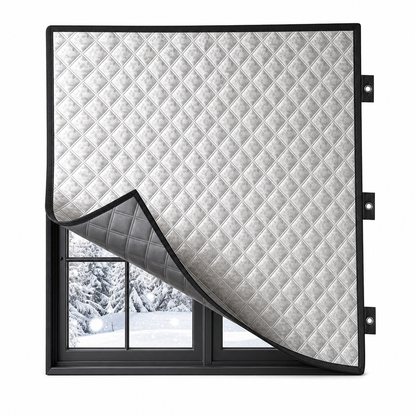 ✨Cortina com Isolamento Térmico de Grafeno para Proteção contra o Vento no Inverno