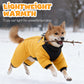 Cozy Waterproof Dog Coat With Built-in Harness