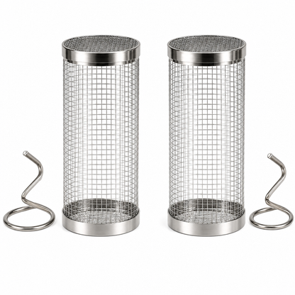 ✨Tubo de compostagem com minhocas em aço inoxidável para jardins