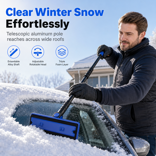 ✨Pá para neve e raspador de pára-brisas automóvel