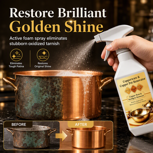 ✨💥Produto de Limpeza e Restauro de Utensílios e Panelas de Cobre