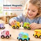 🚂 Comboio de Números em Madeira com Ímanes (Estilo Montessori) – Brinquedo Divertido para a Aprendizagem Inicial 🔢✨