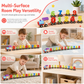🚂 Comboio de Números em Madeira com Ímanes (Estilo Montessori) – Brinquedo Divertido para a Aprendizagem Inicial 🔢✨