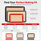 Non Stick Silicone Baking Mat Heat Resistant Fiberglass Oven Liner Sheet for Macarons and Pastry