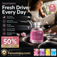 ✨️✨️Incrível 50% de desconto! 🌺Fragrância premium para ar fresco! 🚗Perfume automóvel de longa duração